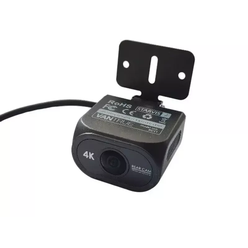 Automašīnas videoreģistrators VANTRUE S1PRO MAX — kompakts 2 kanālu reģistrators, 3840×2160 F/1.8, 155° galvenais, Wi‑Fi, GPS, 2 collu displejs, stāvēšanas režīms, microSD līdz 1 TB