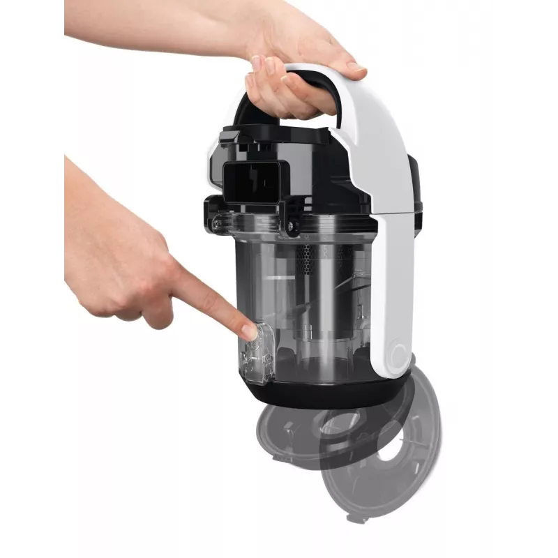 Bosch Serie 2 BGS05A222 putekļsūcējs 1,5 L cilindra putekļsūcējs sausai tīrīšanai 700 W bez putekļu maisa