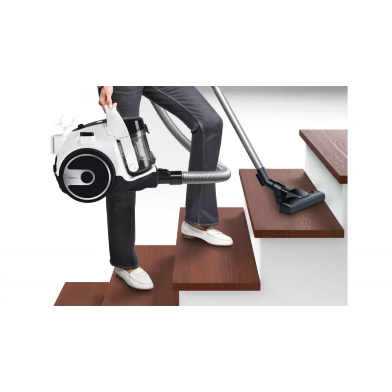 Bosch Serie 2 BGS05A222 putekļsūcējs 1,5 L cilindra putekļsūcējs sausai tīrīšanai 700 W bez putekļu maisa