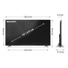 Sharp 70HP5265E TV 177.8 cm (70 collas) 4K Ultra HD viedais televizors Wi-Fi melns