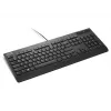 Tastatūra Lenovo Smartcard II, vadu, igauņu, melna, USB-A, virzuļa slēdzis