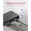 ICY BOX 11 in 1 Hybrid DockingStation ar trīskāršu video izvadi