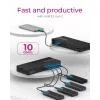 ICY BOX 11 in 1 Hybrid DockingStation ar trīskāršu video izvadi