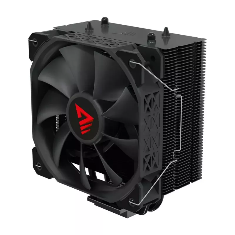 Heatsink/Radiator SAVIO SAVGCOFROSTMelnsX2 120 mm ventilators, saderīgs ar LGA 1156/1155/1150/1151/1200/1366/1700, melns