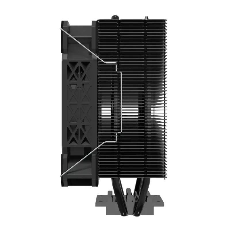 Heatsink/Radiator SAVIO SAVGCOFROSTMelnsX2 120 mm ventilators, saderīgs ar LGA 1156/1155/1150/1151/1200/1366/1700, melns