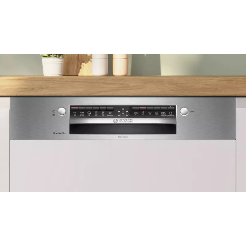 Bosch SMI4HAS07E trauku mazgājamā mašīna Pilnībā iebūvējama 13 galda klājumi