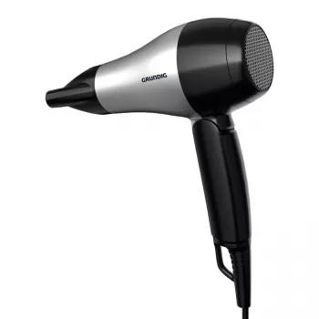 Grundig HD 2200 matu žāvētājs 1200 W Melns, Sudraba