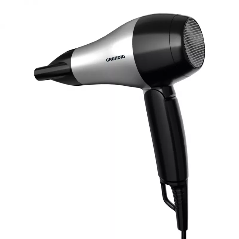 Grundig HD 2200 matu žāvētājs 1200 W Melns, Sudraba