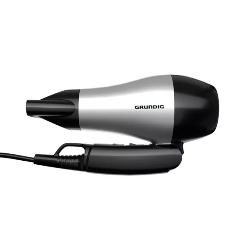 Grundig HD 2200 matu žāvētājs 1200 W Melns, Sudraba