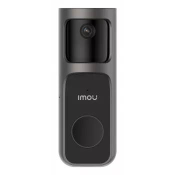 Imou Doorbell 2S Kit Melns 3 MP Bezvadu stiprinājums pie sienas