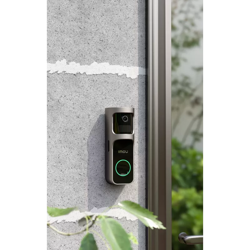 Imou Doorbell 2S Kit Melns 3 MP Bezvadu stiprinājums pie sienas