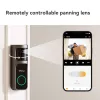 Imou Doorbell 2S Kit Melns 3 MP Bezvadu stiprinājums pie sienas
