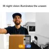 Imou Doorbell 2S Kit Melns 3 MP Bezvadu stiprinājums pie sienas