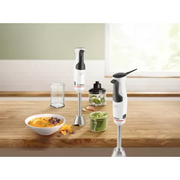 Bosch Serie 4 MSM4W220 blenderis 0,6 L stieņa blenderis 600 W balts