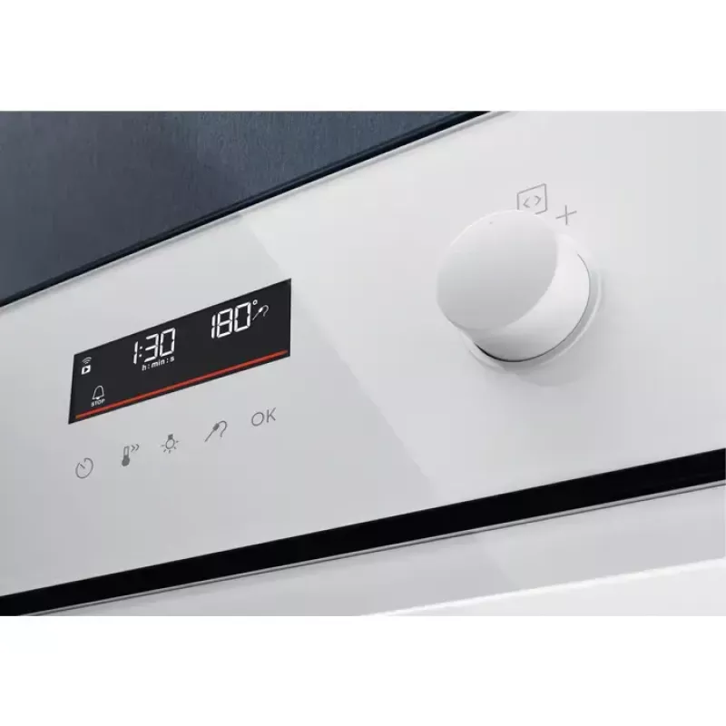 Iebūvējamā cepeškrāsns Electrolux EOD6F77WV, 72 L, elektriskā, balta, A+ enerģijas klase, katalītiskā tīrīšana, teleskopiskās vadotnes, Wi‑Fi