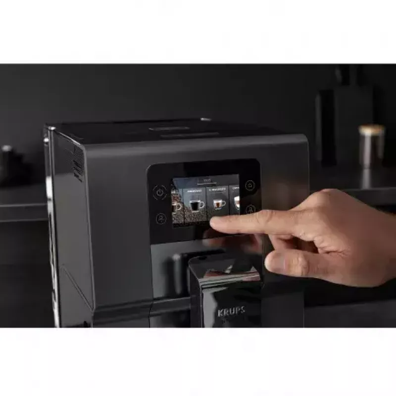 Espresso kafijas automāts KRUPS EA875U 3 L ūdens tvertne, 250 g pupiņu tvertne, Thermoblock, 1450 W