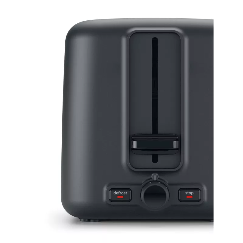 Bosch TAT3P424 tosteris 2 šķēles 970 W Melns, Sarkans