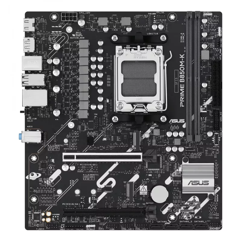 Mātesplate ASUS PRIME B850M-K AMD B850 Socket AM5 micro ATX