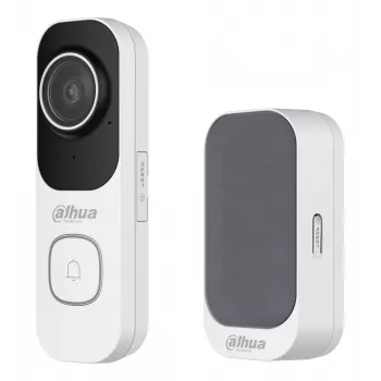 Dahua Technology VDKP01-WG durvju zvana komplekts Melns, pelēka, balta