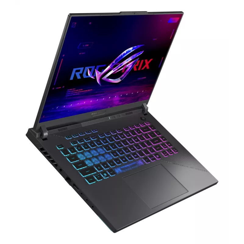 Klēpjdators ASUS ROG Strix G16 G614PR-RV092W — AMD Ryzen 9 8940HX, 16 collu WUXGA, 16 GB DDR5, 1 TB SSD, RTX 5070 Ti, Wi‑Fi 6E, Windows 11