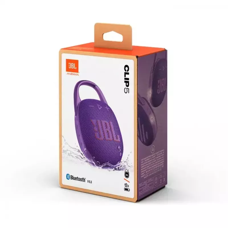 Portable Speaker JBL Clip 5 Violet