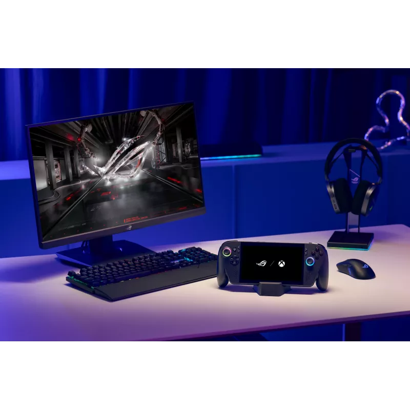 ASUS ROG Xbox Ally X RC73XA-NH011W pārnēsājama spēļu konsole 17,8 cm (7 collas) 1 TB Skārienekrāns Wi-Fi Melna
