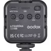 Kameras zibspuldze Godox LED6BI Melns 6500K Baterija 10h