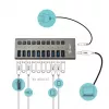 i-tec USB 3.0 uzlādes HUB 10 porti + Strāvas adapteris 48 W