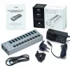i-tec USB 3.0 uzlādes HUB 10 porti + Strāvas adapteris 48 W