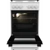 Gorenje GE5A21WH plīts Brīvi stāvoša plīts Elektriskā Čuguna riņķi Balta