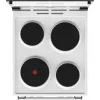 Gorenje GE5A21WH plīts Brīvi stāvoša plīts Elektriskā Čuguna riņķi Balta