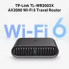 TP-Link TL-WR3002X bezvadu maršrutētājs Gigabit Ethernet divjoslu (2.4 GHz / 5 GHz) melns