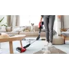 Bosch BCS711PET bezvada putekļu sūcējs/elektriskā birste Ar baterijām Sausā Bez maisiņa 0,3 L Melna, Sarkana 3 Ah