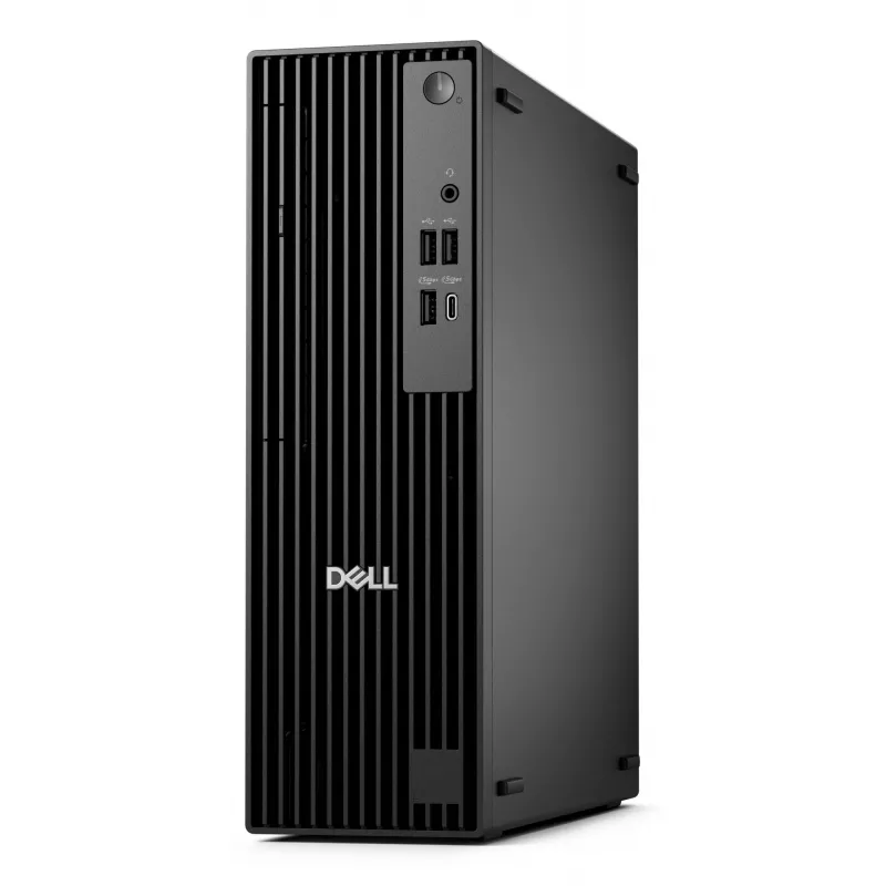 DELL Pro QCS1250 Intel® Core™ i3 i3-14100 8 GB DDR5-SDRAM 512 GB SSD Windows 11 Pro plāns PC PC Melns