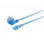 Microconnect MC-SCHUANGC13180B strāvas kabelis zils 1,8 m Strāvas spraudnis E+F tips C13 savienotājs