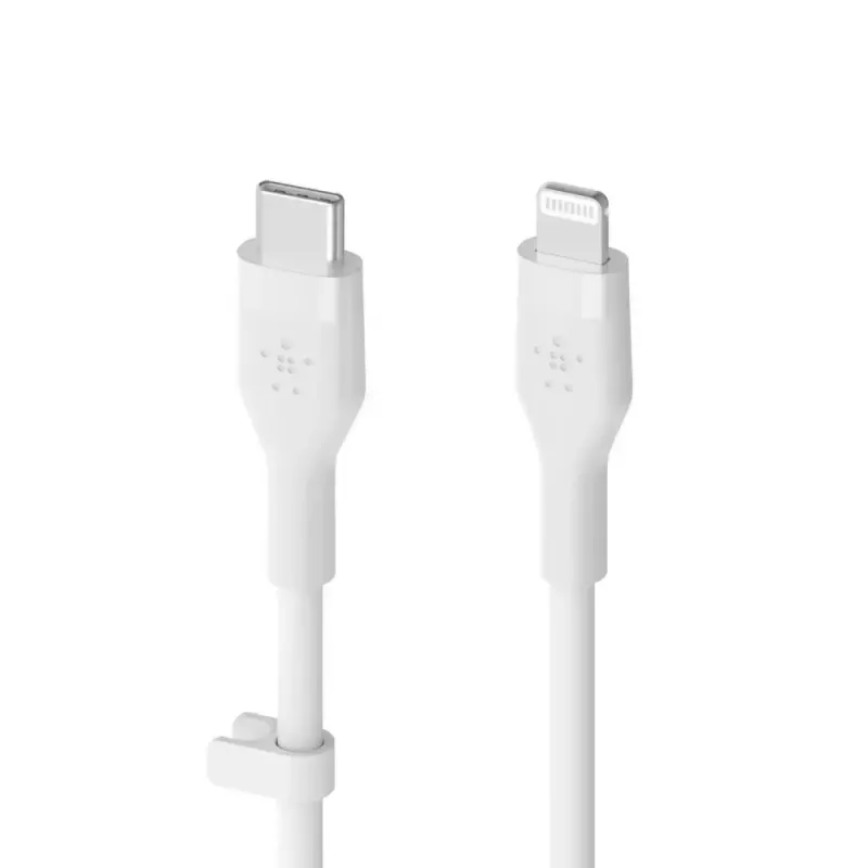 USB-C uz USB-C/Lightning kabelis Belkin CAA009BT2MWH, 2 m, balts