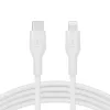 USB-C uz USB-C/Lightning kabelis Belkin CAA009BT2MWH, 2 m, balts