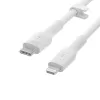 USB-C uz USB-C/Lightning kabelis Belkin CAA009BT2MWH, 2 m, balts