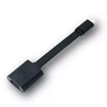 DELL USB-C - USB-A 3.0 datu kabelis 0,131 m melns