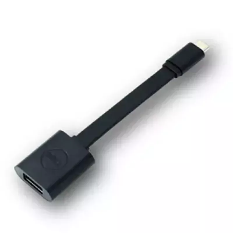DELL USB-C - USB-A 3.0 datu kabelis 0,131 m melns