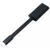 DELL USB-C - USB-A 3.0 datu kabelis 0,131 m melns