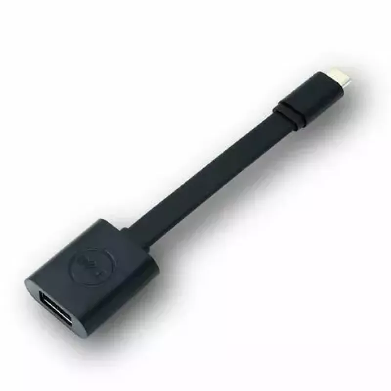 DELL USB-C - USB-A 3.0 datu kabelis 0,131 m melns