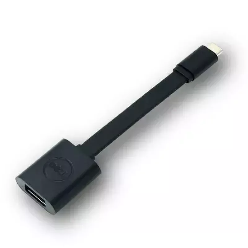 DELL USB-C - USB-A 3.0 datu kabelis 0,131 m melns