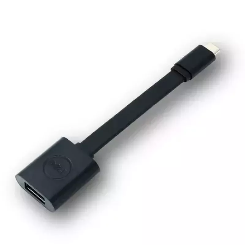 DELL USB-C - USB-A 3.0 datu kabelis 0,131 m melns