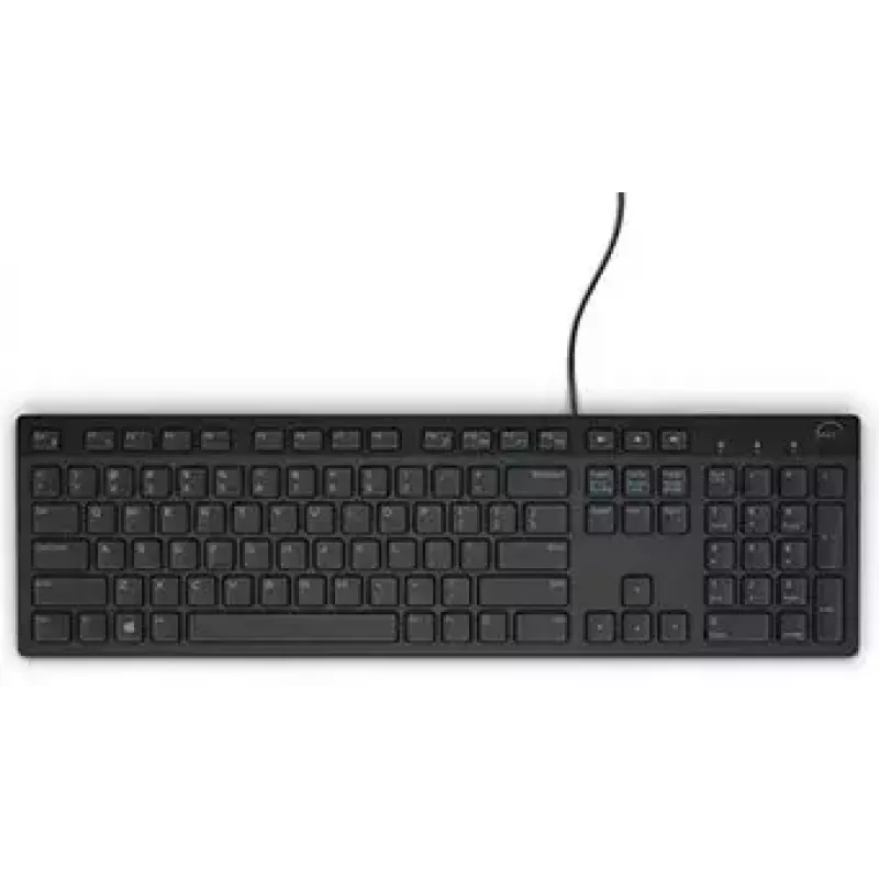 DELL KB216 tastatūra Universāla USB QWERTY US International Melna