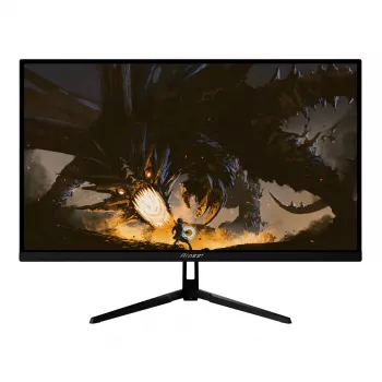 27 collu Arozzi Nova datora monitors, 2560 x 1440 Quad HD, IPS LED, 1 ms, VESA, iebūvēti skaļruņi — melns