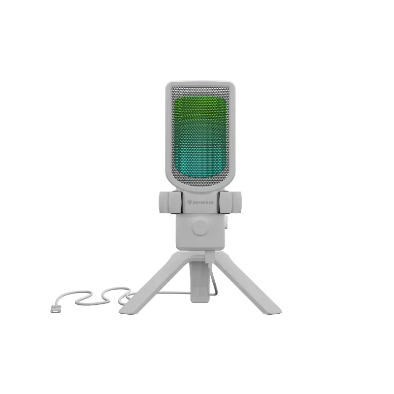 GENESIS Radium 250 balta spēļu konsoles mikrofons