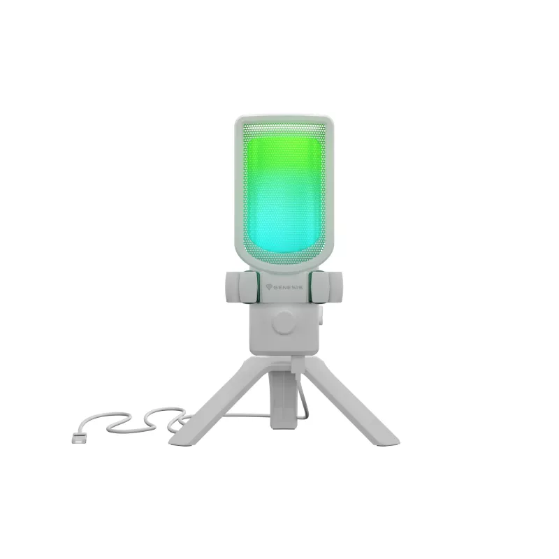 GENESIS Radium 250 balta spēļu konsoles mikrofons