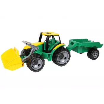 Traktors Lena GIGA TRUCKS ZL-02123 ar liekšķeri un piekabi
