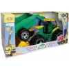 Traktors Lena GIGA TRUCKS ZL-02123 ar liekšķeri un piekabi